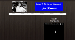 Desktop Screenshot of joerumore.net