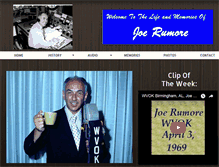 Tablet Screenshot of joerumore.net